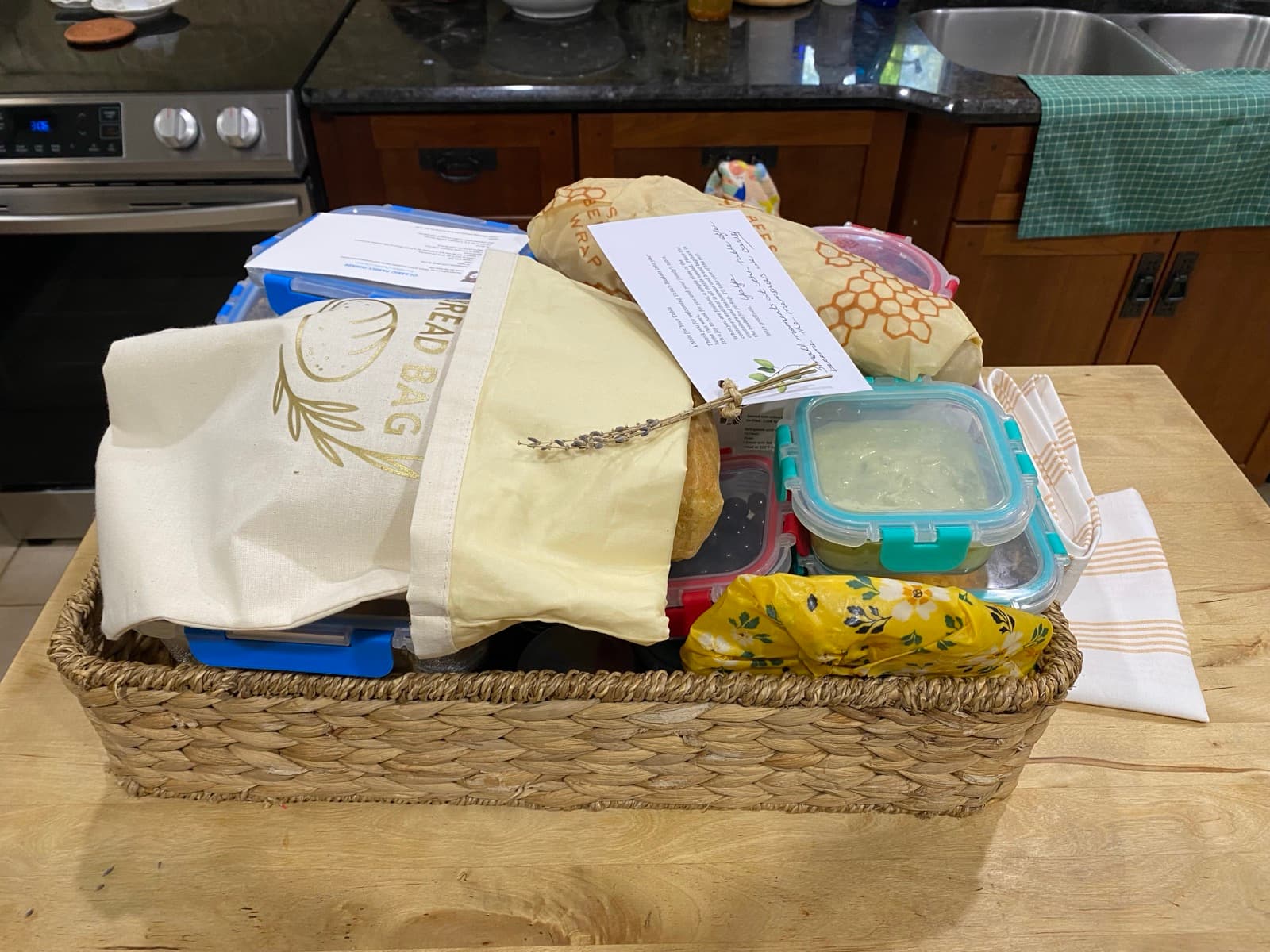 A thoughtful YaYa's Baskets delivery